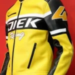 Dead Rising Chuck Greene Yellow Leather Jacket side