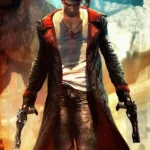 Devil May Cry Dante UK Flag Black and Red Coat