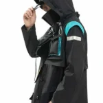 Doctor Arknights Rhodes Island Black Hooded Jacket