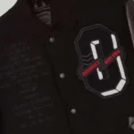 For All The Dogs Varsity Jacket front