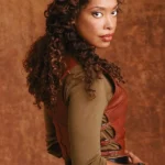 Gina Torres Firefly TV Series Zoe Washburne Maroon Vest