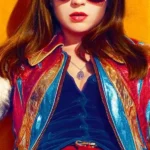 Girlboss Sophia Marlowe Multi Color Faux Leather Jacket