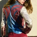 Girlboss Sophia Marlowe Multi Color Leather Jacket