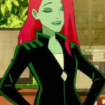 Harley Quinn Poison Ivy Green and Black Jacket