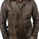 Indiana Jones Harrison Ford Brown Leather Jacket