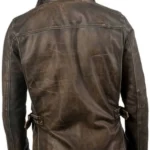 Indiana Jones Harrison Ford Leather Jacket Back
