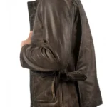 Indiana Jones Harrison Ford Leather Jacket Side Look