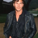 Johnny Castle Dirty Dancing Black Leather Jacket