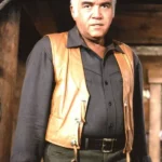 Lorne Greene Bonanza Leather Vest