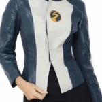 Nora Allen The Flash Leather Jacket