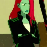 Poison Ivy Harley Quinn Green and Black Jacket
