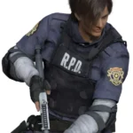 Resident Evil 2 Leon Kennedy RPD Black Vest