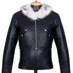 Squall Leonhart Cropped Jacket with Removable Fur