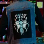 Stranger Things Demobat Slayer Eddie Munson Denim Vest back
