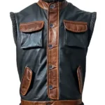 The Rock Jumanji The Next Level Leather Vest