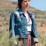 Yellowstone Season 5 Kelsey Asbille Denim Jacket girl