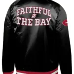 49ers Faithful To The Bay black Jacket back