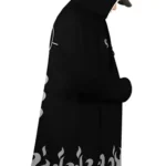 6 Paths Sage Mode Naruto Dream Cloak Coat black hooded side