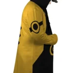 6 Paths Sage Mode Naruto Dream Cloak Coat yellow hooded side
