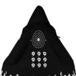 6 Paths Sage Mode Naruto Dream Cloak black Coat back