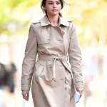 A Rainy Day in New York Selena Gomez Belted Coat