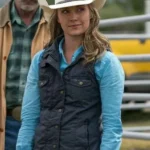 Amber Marshall Heartland S10 Blue Vest
