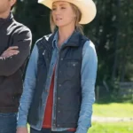 Amber Marshall Heartland S10 Blue Vest front