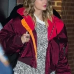 American Singer Taylor Swift Bomber Jacket front