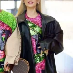Ariana Grande Wicked 2024 Leather Jacket
