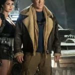 Ash vs Evil Dead Bruce Campbell Shearling Jacket front