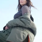 Ashley Graham Quilted Oversized Jacket back