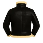 B3 Men’s Sheepskin Shearling Fur Jacket back