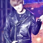 BTS Kim Taehyung Moto Leather Jacket