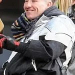 Barry Keoghan Movie Crime 101 Ormon Black and Silver Track Jacket