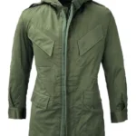 Belgian Army M64 Green Field Jacket front