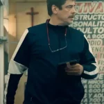 Benicio del Toro Blue Jacket