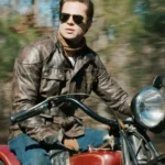 Benjamin Button Brad Pitt Leather Jacket