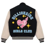 Billionaire Girls Club Varsity Jacket back