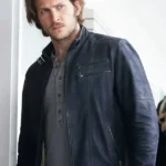 Bitten Greyston Holt Leather Jacket front