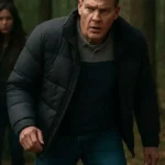 Black Phone 2 Demián Bichir Black Puffer Jacket front