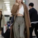 Blackpink Rose Oversized Long Coat