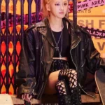 Blackpink Shut Down Rose Black Jacket