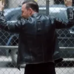 Boston Blue S01 Donnie Wahlberg Black Leather Jacket back