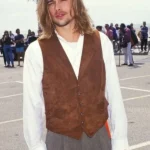 Brad Pitt Vintage Suede Leather Vest