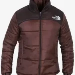 Brown North Face Puffer Jacket