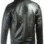 Bruce Springsteen Black Leather Jacket Back