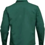 Bullet Train Brad Pitt Green Jacket Bacl