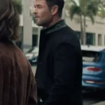 Chris Hemsworth Crime 101 Black Wool Jacket