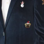 Christmas X-Mas Icons Navy front