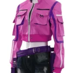 Cindy Aurum Final Fantasy XV Pink Leather Jacket